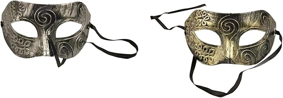 Vintage Greek Roman party Masquerade Masks Halloween Masquerade Carnival Antique Half Face MaskCarved Venetian Mask Rome Men and women Party Mask Halloween Masks for Adults Antique Mould.party mask
