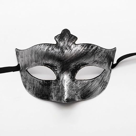 Vintage Greek Roman party Masquerade Masks Halloween Masquerade Carnival Antique Half Face MaskCarved Venetian Mask Rome Men and women Party Mask Halloween Masks for Adults Antique Mould.party