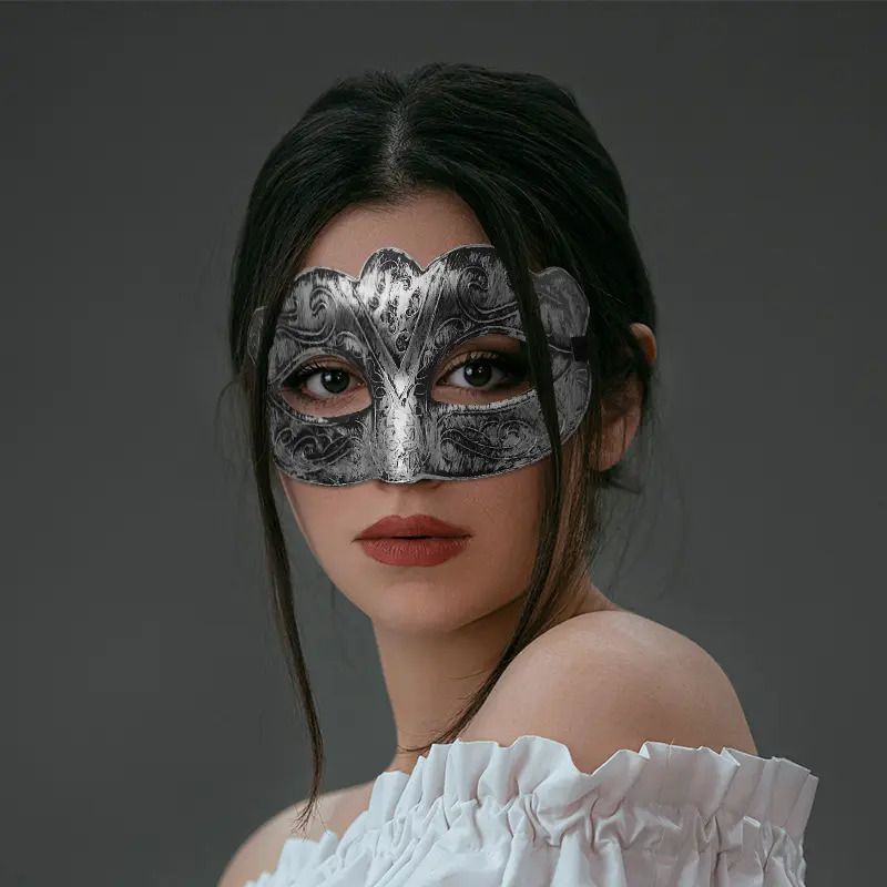 Vintage Greek Roman party Masquerade Masks Halloween Masquerade Carnival Antique Half Face MaskCarved Venetian Mask Rome Men and women Party Mask Halloween Masks for Adults Antique Mould.party
