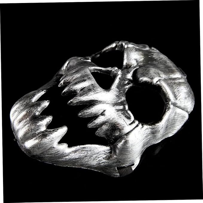 Horror  Skull Face Mask masquerade Party Mask Halloween Plated Mask Halloween Mask Scary Halloween Mask Mask Masquerade Masks Cloud Plush  Halloween Party Decorations Prom Clothing