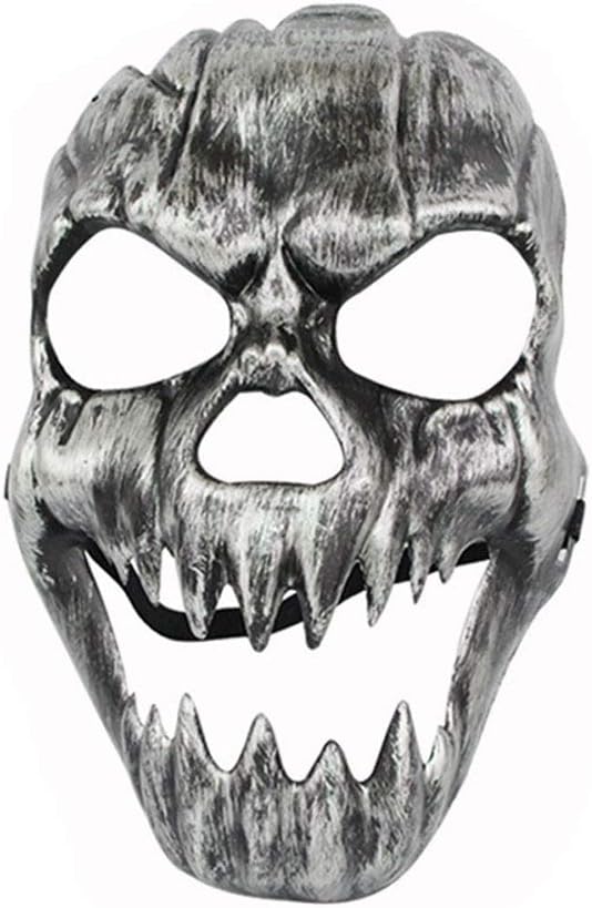 Horror  Skull Face Mask masquerade Party Mask Halloween Plated Mask Halloween Mask Scary Halloween Mask Mask Masquerade Masks Cloud Plush  Halloween Party Decorations Prom Clothing