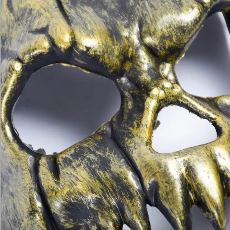 Horror  Skull Face Mask masquerade Party Mask Halloween Plated Mask Halloween Mask Scary Halloween Mask Mask Masquerade Masks Cloud Plush  Halloween Party Decorations Prom Clothing