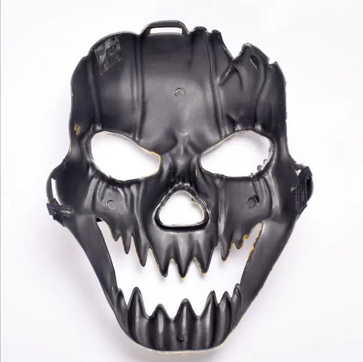 Horror  Skull Face Mask masquerade Party Mask Halloween Plated Mask Halloween Mask Scary Halloween Mask Mask Masquerade Masks Cloud Plush  Halloween Party Decorations Prom Clothing