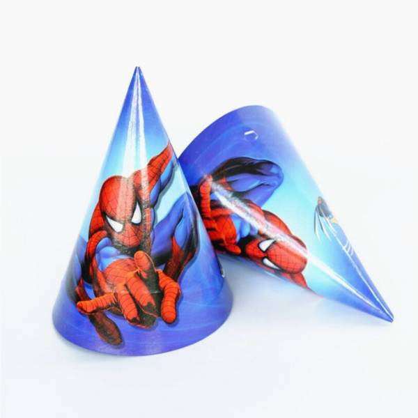 Marvel Spiderman Theme Tableware Set for Birthday Holiday Parties Cross-Border Paper Plate Cup Paper Towel. Procos - S Spider Man Crime Fighter Party Set,Piece Set,Plates,Cups, Napkins,party plates.