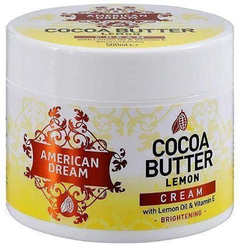 American Dream Cocoa butter lemon cream with lemon oil