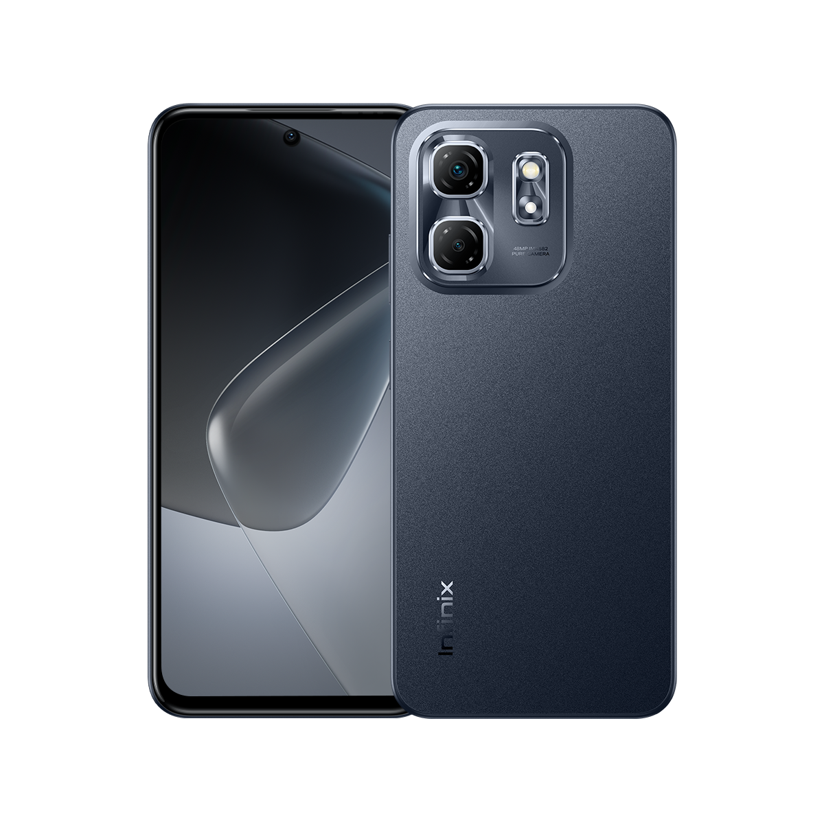 Infinix hot 50i 128GB + 12(6+6)GB 6.7" Screen 5000Mah Battery Capacity with 18W Type-C Charging 48MP Camera Fingerprint Lock Smart Phone
