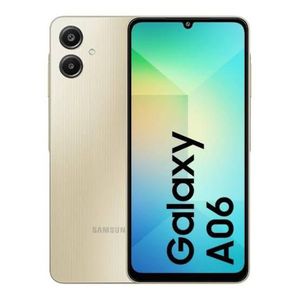 New Arrival Samsung Galaxy A06 128GB+4GB 50MP Camera 6.7" 90Hz MTK Helio G85 (12nm) 5000mAh 25W Type-C Charge Android 14 Smart Phones Side Fingerprint Unlock phone