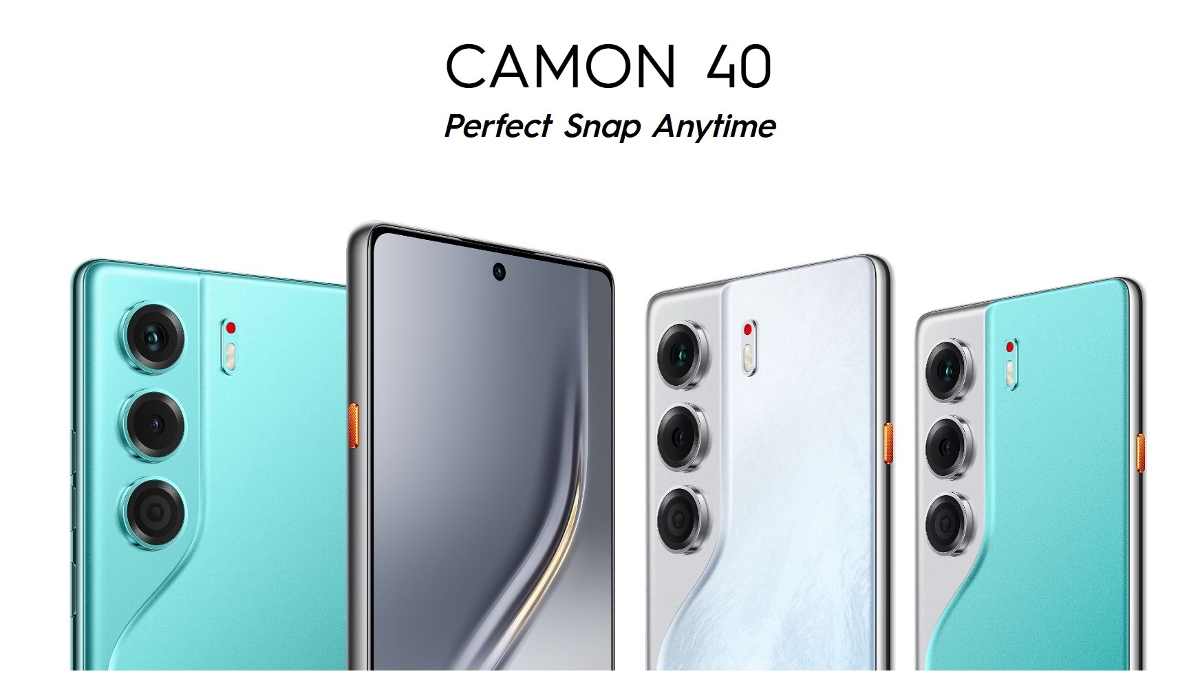 [New Arrival] Tecno Camon 40 256GB ROM+8GB RAM 6.78" 120Hz AMOLED Display 50MP+32MP Camera Panda King Glass IP66 Dust/Water Resistant 5200mAh Battery MTK Helio G100 Ultimate Smart Phone