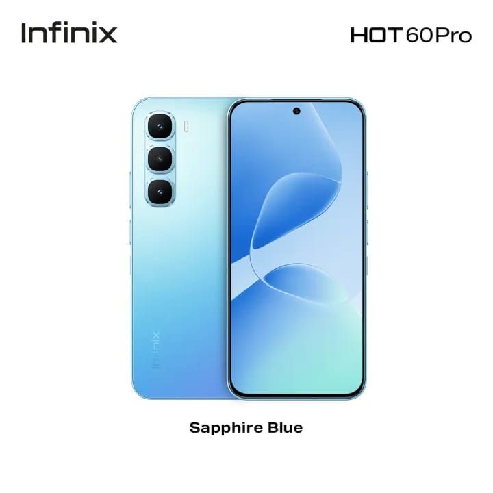 [NEW ARRIVAL OFFER] Infinix Hot 60 Pro 128GB+16(8+8)GB 6.78" 144Hz Screen 4G Phone Dual SIM 5160mAh Battery 45W Charging 50MP Camera Fingerprint Lock Android 15 + FREE GIFT