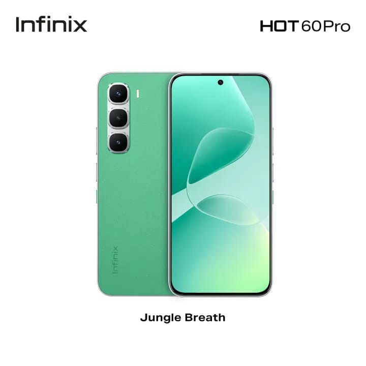 [NEW ARRIVAL OFFER] Infinix Hot 60 Pro 128GB+16(8+8)GB 6.78" 144Hz Screen 4G Phone Dual SIM 5160mAh Battery 45W Charging 50MP Camera Fingerprint Lock Android 15 + FREE GIFT