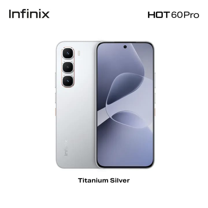[NEW ARRIVAL OFFER] Infinix Hot 60 Pro 128GB+16(8+8)GB 6.78" 144Hz Screen 4G Phone Dual SIM 5160mAh Battery 45W Charging 50MP Camera Fingerprint Lock Android 15 + FREE GIFT