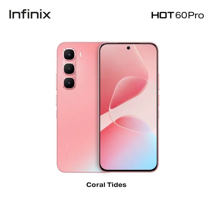 [NEW ARRIVAL OFFER] Infinix Hot 60 Pro 128GB+16(8+8)GB 6.78" 144Hz Screen 4G Phone Dual SIM 5160mAh Battery 45W Charging 50MP Camera Fingerprint Lock Android 15 + FREE GIFT