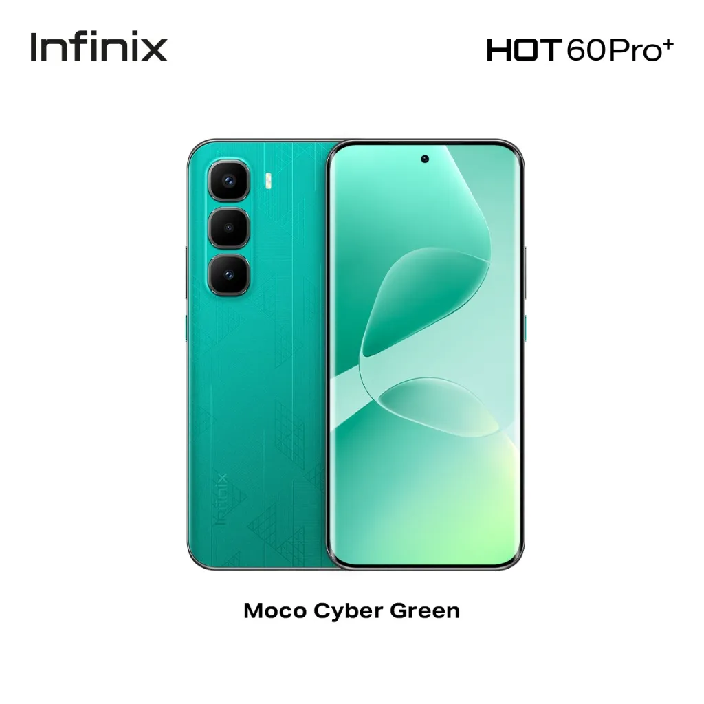 [New Arrival] Infinix Hot 60 Pro Plus 256GB+16(8+8)GB 6.78" 144Hz Curved AMOLED Display 50+13MP Camera 5160mAh Battery 45W Fast Charging Corning Gorilla Glass 7i IP65 + FREE GIFT