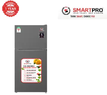 Smartpro 118L Double Door Fridge