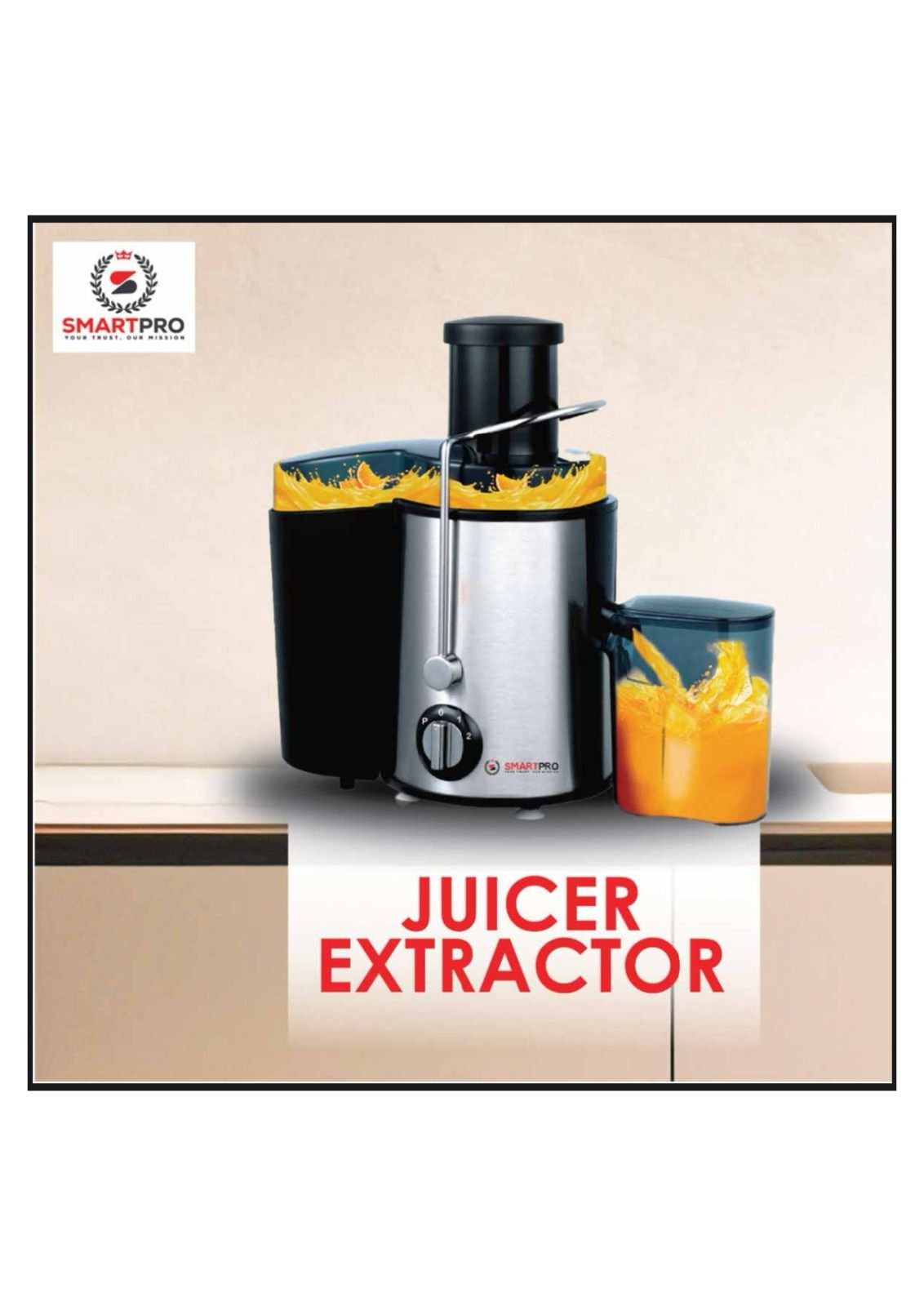 Smart Pro Juicer Extractor Press Centrifugal Juice Machine