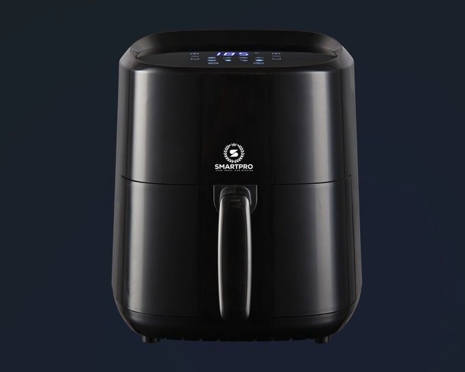 SMARTPRO 5Litres  Digital Electric Air Fryer SAF-231B 60 Minutes Timer Non Stick Black
