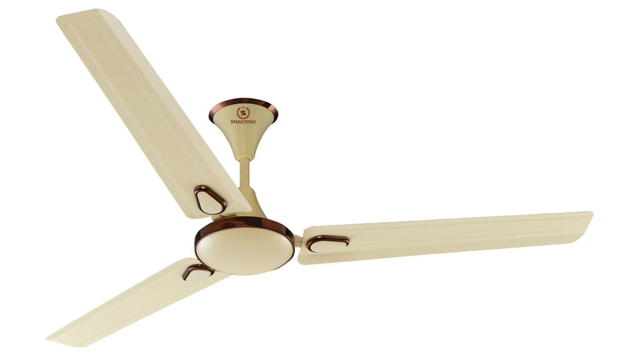 SMARTPRO Ceiling Fan 48 Inch and 56 Inch with 4 Blades Double Bearing 100% Copper Wire High Performance 1 Year Warranty