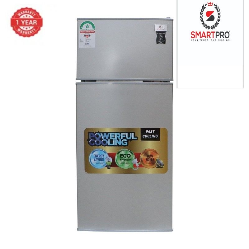 SMARTPRO  95Litres Double Door RefrigeratorSFR-125 DT-I 1 Year Warranty