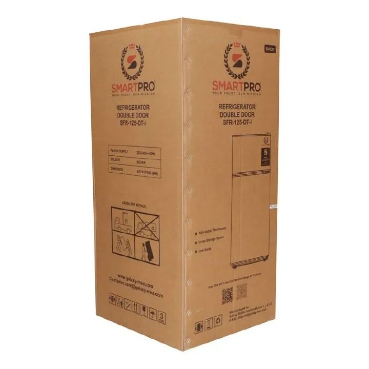 SMARTPRO 95Litres Double Door RefrigeratorSFR-125 DT-I 1 Year Warranty
