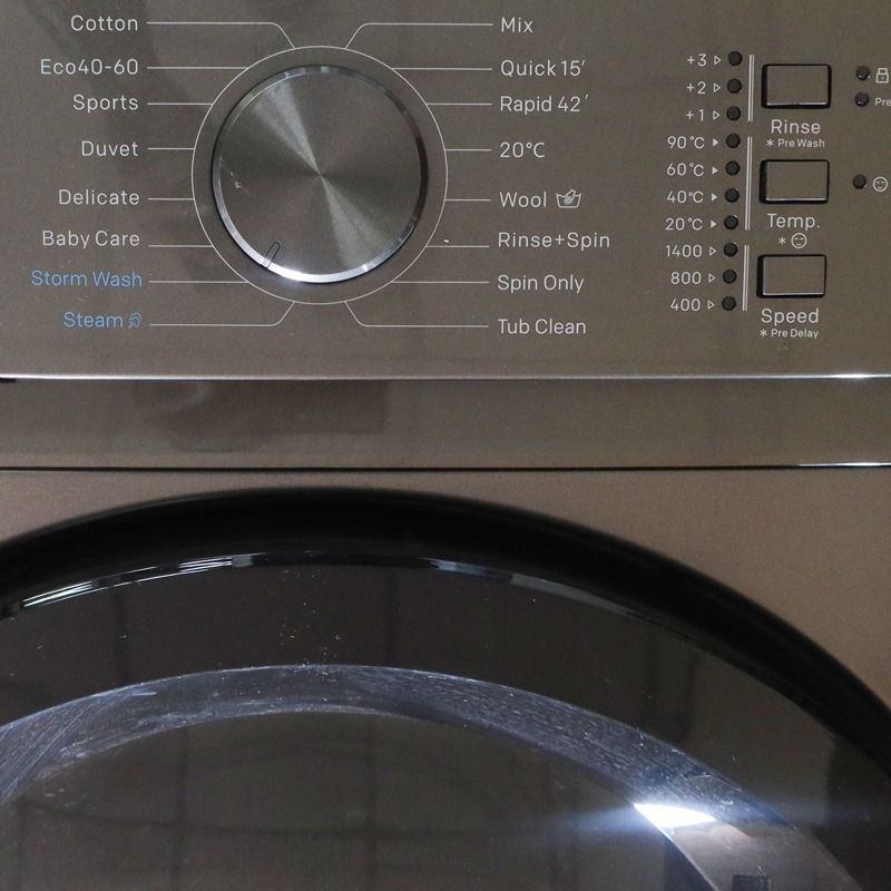 SMARTPRO 10Kg Front Load Full Automatic Digital Control Washing Machine SWM-10FL  1200 RPM 1 Year Warranty