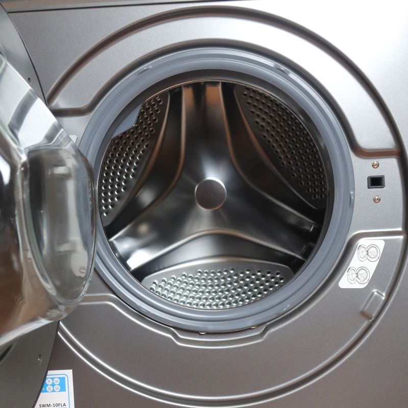 SMARTPRO 10Kg Front Load Full Automatic Digital Control Washing Machine SWM-10FL  1200 RPM 1 Year Warranty