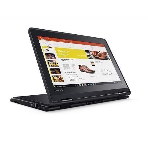 refurbished lenovo thinkpad yoga 11e x360 pentium 4gb ram 128gb ssd touchscreen 12.5'' inch screen size black in clor with windows 10 installeinstalled and ready to use