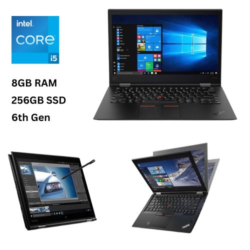 Lenovo Thinkpad X1 Yoga Core i5 6th Generation 8gb Ram 256gb ssd Touchscreen and X360 14inch Screen Size Ultra Slim Lptop Refurbished with Windows and Office Istalled
