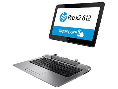 Special Offer Refurbished HP Laptop Pro X2 612 G1 2 in1 Core i5 4th Generation 8gb 256gb Touchscreen 12.5" Inch Screen Size with Windows 10 and Office Installed Detachable