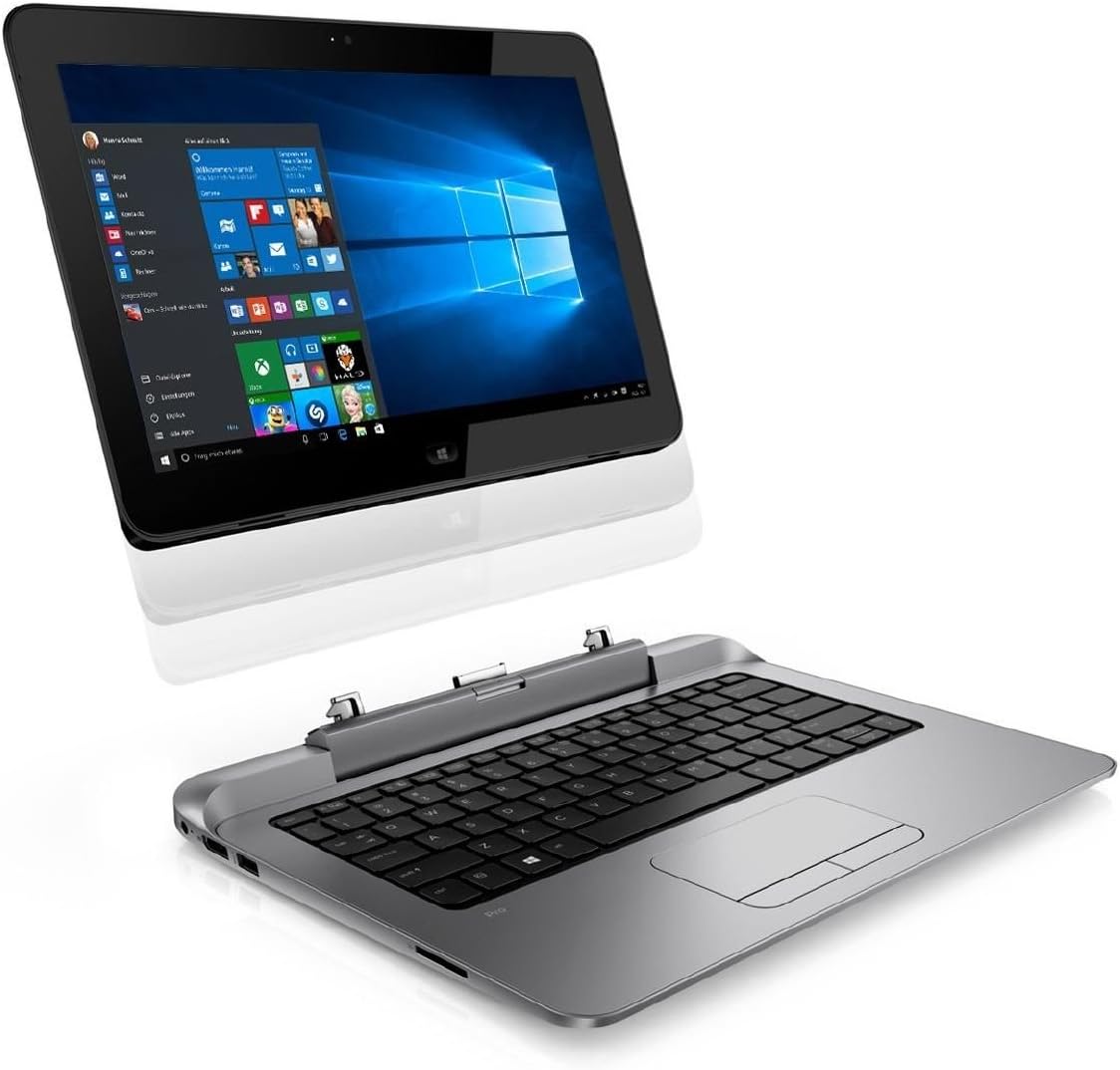 Special Offer Refurbished HP Laptop Pro X2 612 G1 2 in1 Core i5 4th Generation 8gb 256gb Touchscreen 12.5" Inch Screen Size with Windows 10 and Office Installed Detachable