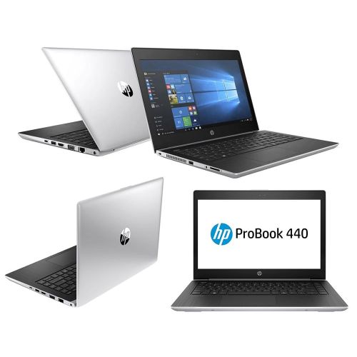 Time Limited Offer HP Refurbished ProBook 440 G4 Intel Core I5 8GB RAM 256GB SSD 7th Geneneration  14 Inches Screen Size Laptop Silver Windows and Office Installed 6Months Warranty