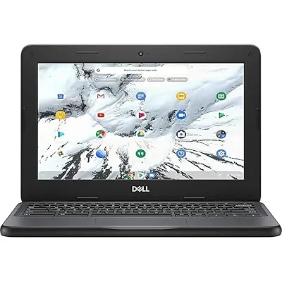 Limited Time Offer Refurbished Dell 3100 2 IN 1 Chromebook Laptop Intel Celeron 4GB Ram 32GB SSD 11.6 Inch Screen Size Display Touchscreen X360
