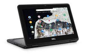 Limited Time Offer Refurbished Dell 3100 2 IN 1 Chromebook Laptop Intel Celeron 4GB Ram 32GB SSD 11.6 Inch Screen Size Display Touchscreen X360