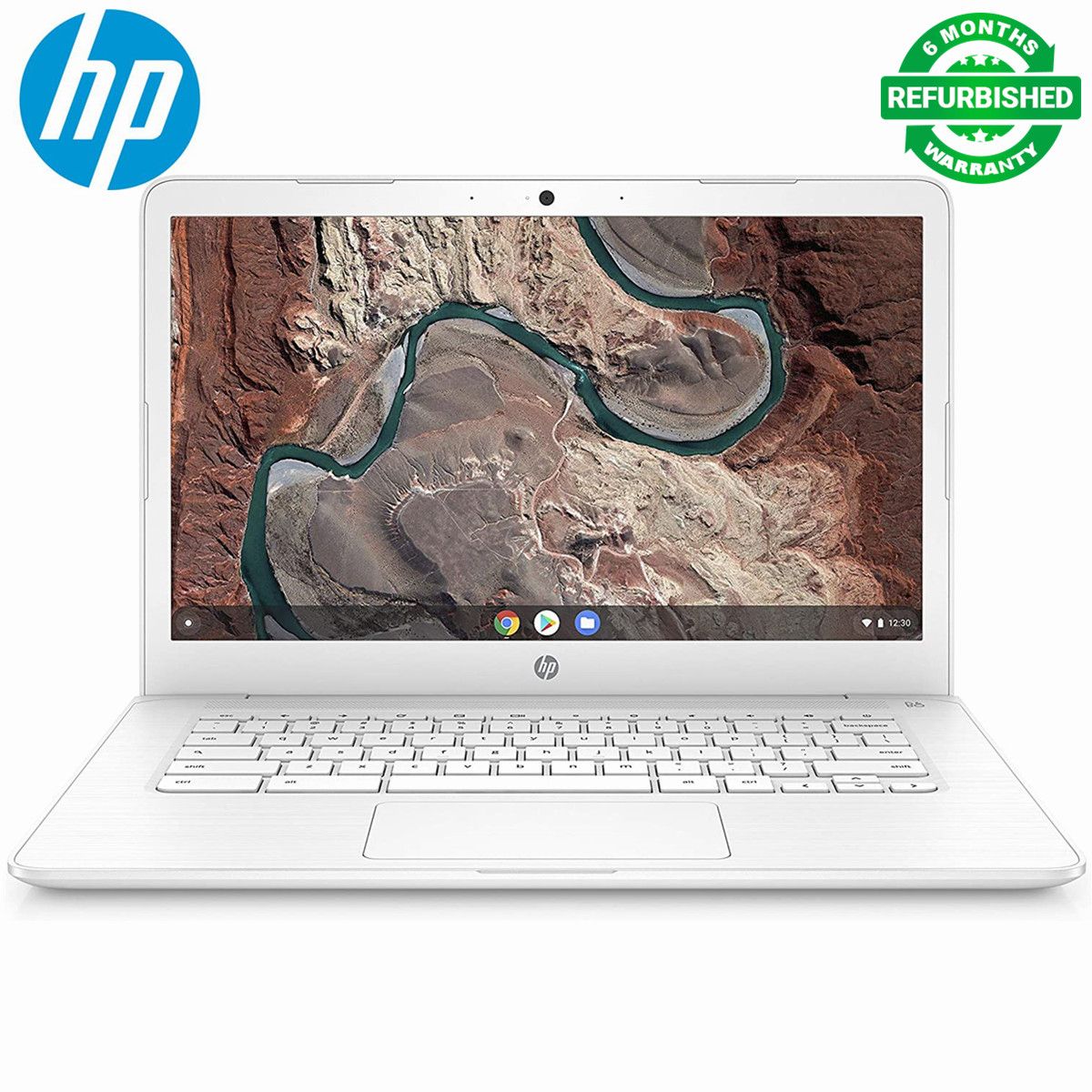 Limited Time Offer Refurbished HP14 G4 Intel Celeron 2GB Ram 128gb SSD Storage 14Inch Screen Size with Pre Istalled Windows White in color