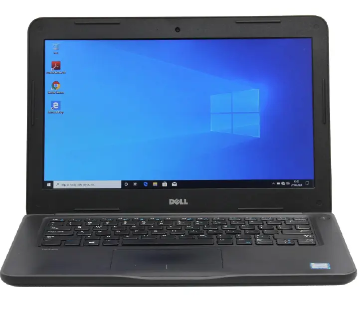 Refurbished Dell Latitude 3300 Core i3 Processor 4gb Ram 128gb SSD Storage 7th Generation 14 Inch Screen Laptop Windows and Office Installed Grey