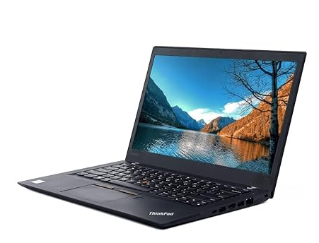 Special Limited Time Offer Refurbished Lenovo Thinkpad T490 Intel Core i5 8 GB Ram 256 GB SSD 8th Generation Refurbished Laptop 14'' Inch Screen Size With Installed Windows and Office Black in Color