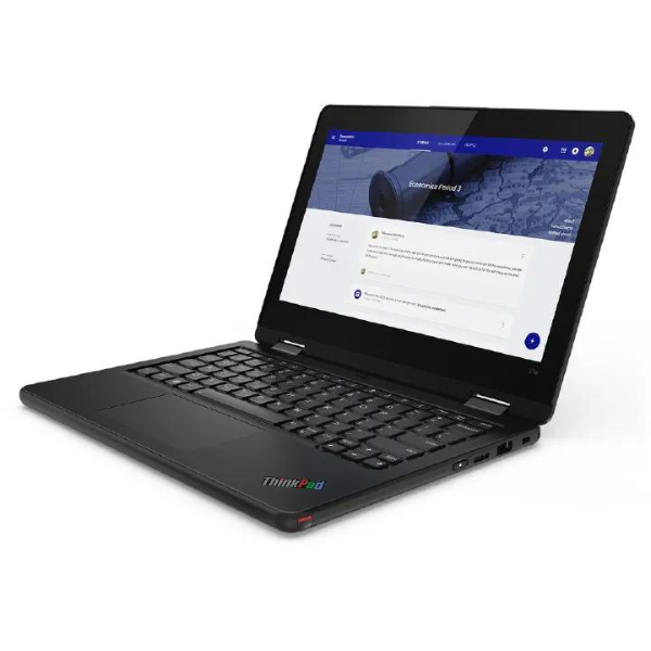 refurbished lenovo thinkpad yoga 11e x360 celeron 4gb ram 128gb ssd touchscreen 12.5'' inch screen size black in clor with windows 10 installeinstalled and ready to use
