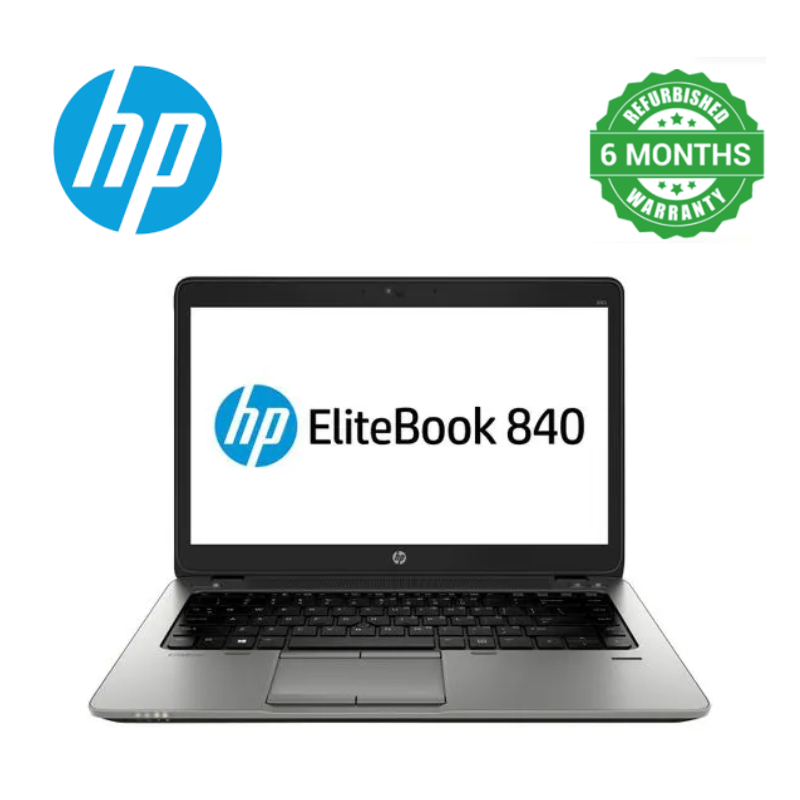 (Special Offer) HP EliteBook 840 G2 Refurbished Intel Core i5 5th Generation 8GB RAM 256GB SSD  with 14 Inch screen size Black in color with Windows 10 Installed and 6 Months Warranty