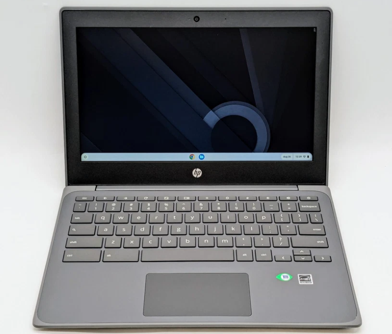 (Limited Time Offer) Refurbished HP Chromebook Laptop 11A G8 EE Intel Celeron 4GB RAM 32GB SSD 11.6 Inch Screen Size Refurbished Laptop