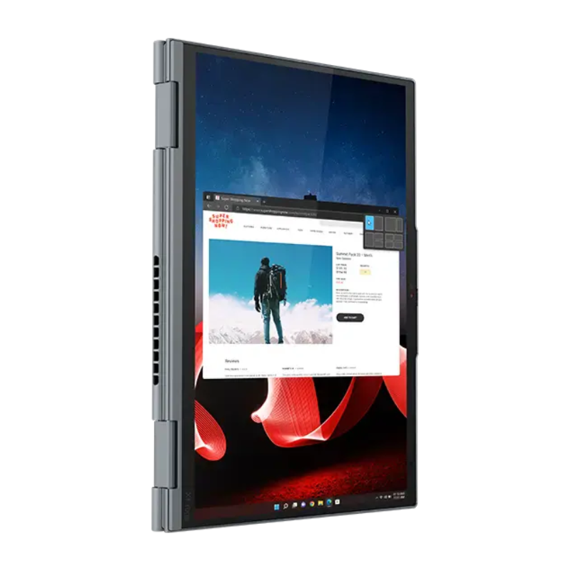 (Free Mouse) Special Limited Time Offer Lenovo Think pad X1 Yoga x360 Touchscreen Intel Core i7 7th Generation 16GB RAM 256 GB SSD 13.3 inch Screen Size with Windows 10 and Office Installed Black