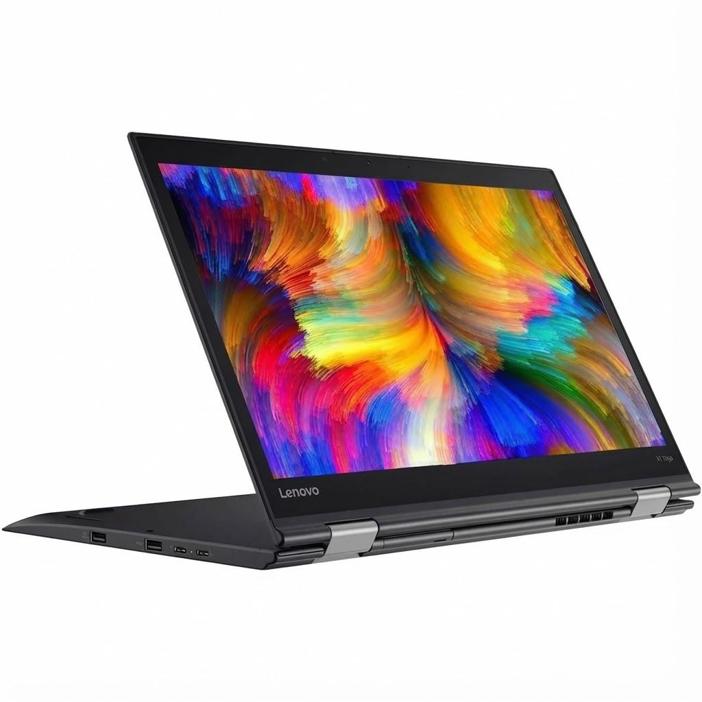 Lenovo Thinkpad X1 Yoga Touchscreen Intel Core i5 6th Generation 8GB RAM 256GB SSD X360 14 inch Screen Size Refurbished Ultra Slim Laptop with Windows and Office Installed