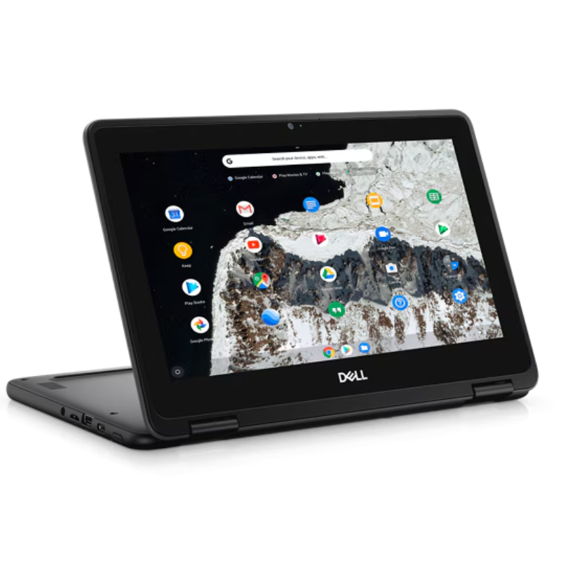 Limited Time Offer Refurbished Dell 3100 Touchscreen x360 2 IN 1 Chromebook Laptop Intel Celeron 4GB RAM 32GB SSD 11.6 Inch Screen Size Display