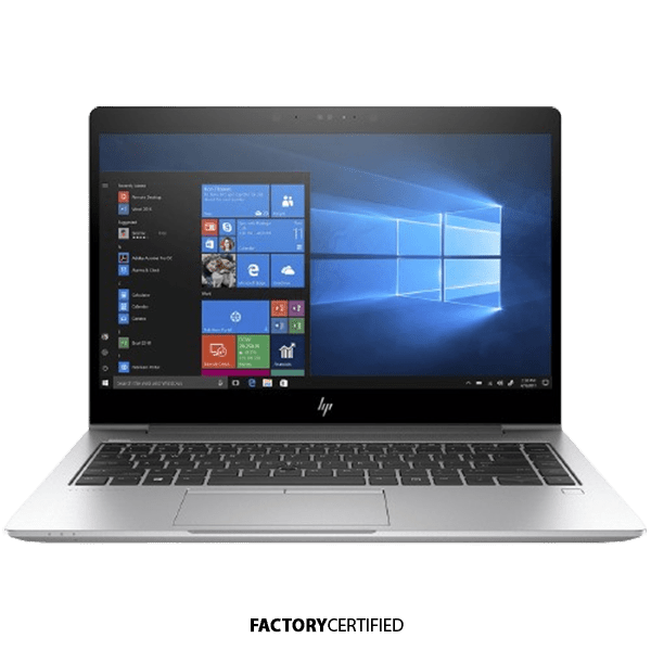 HP Elitebook 840 G5 Core i5 7th Generation 8GB RAM 256GB SSD Silver in Color 14 Inch Screen Size With Backlit Keyboard Windows 11 and Microsoft Office Installed Refurbished Ultra Slim Laptop Computer