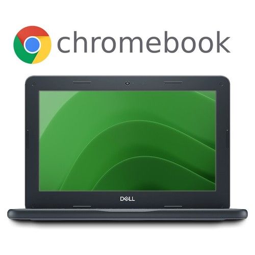 Dell Latitude Chromebook 3100 2-IN-1 Laptop Intel Celeron 4GB LPDDR4 RAM, 32GB eMMC, UHD Graphics 600. 11.6" HD Screen Touchscreen X360 With Installed Chromebook OS Refurbished Laptop