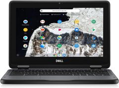 Dell Latitude Chromebook 3100 Touchscreen 2-IN-1 Laptop Intel Celeron 4GB LPDDR4 RAM, 32GB eMMC, UHD Graphics 600. 11.6" HD Screen X360 With Installed Chromebook OS | Refurbished Laptop