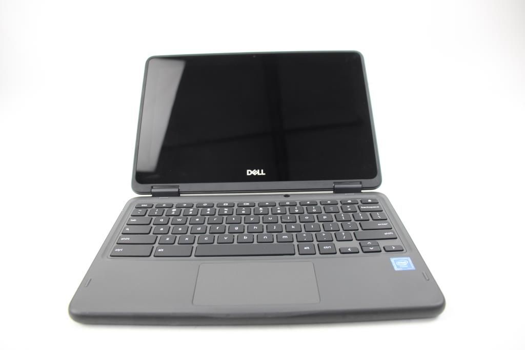 Dell Latitude Chromebook 3100 2-IN-1 Laptop Intel Celeron 4GB LPDDR4 RAM, 32GB eMMC, UHD Graphics 600. 11.6" HD Screen Touchscreen X360 With Installed Chromebook OS Refurbished Laptop