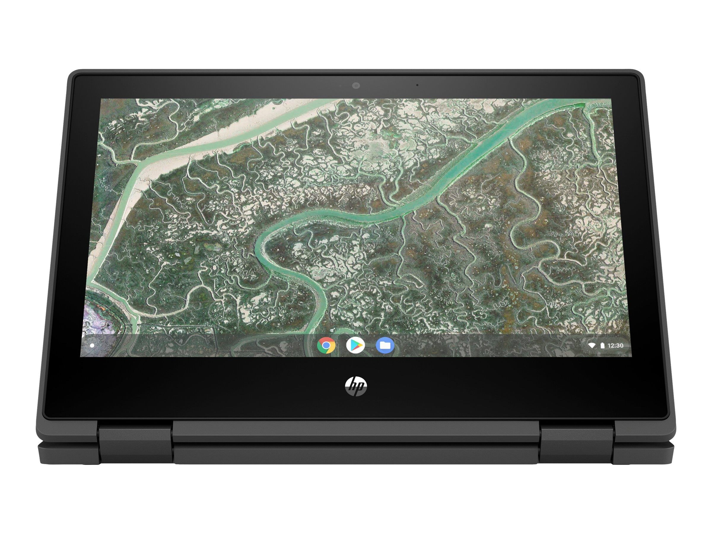 (Limited Time Offer) Refurbished HP Chromebook Laptop 11 MK G3  Intel Celeron 4GB RAM 32GB SSD 11.6 Inch Screen Size Refurbished Laptop Touchscreen X360 With Chrome OS Installed