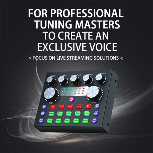V8S Professional Sound Card&mixer Accessories Set Audio BM800 Condenser Studio Microphone Streaming Podcast