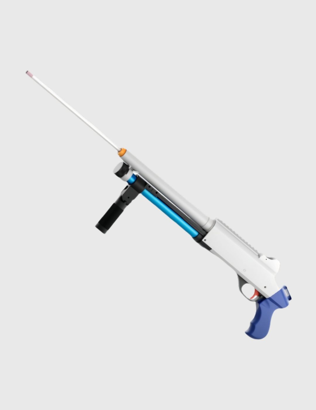 Automatic launch of billiard cue, competitive games, precision shooting, gun-shaped billiard cue, snooker