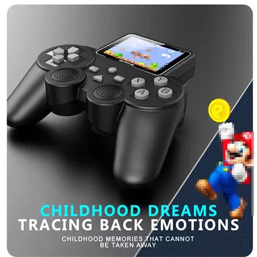 S10 handle game console 500+ games two-player arcade connected to TV nostalgic retro handheld game console gift for children