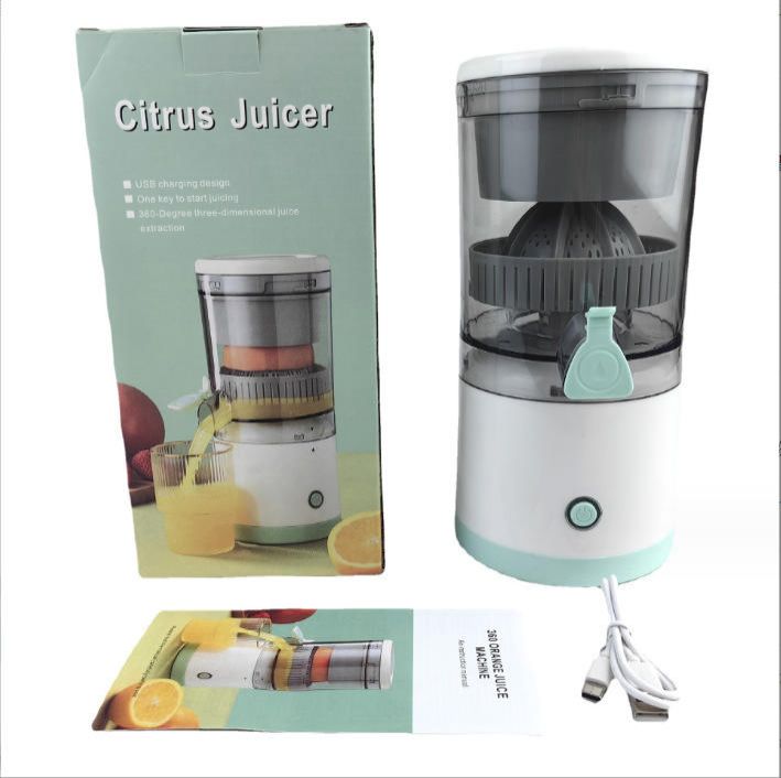 Electric Fruit Juicer USB Orange Juicer Rechargeable Multifunctional Household Juice Machine Mini Fruit Vegetable Tools